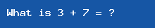 CAPTCHA